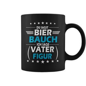 Papa Spruch Bier Lustig Geschenkatertag Bierbauchater Mit-Ausschnitt Tassen - Geschenkecke