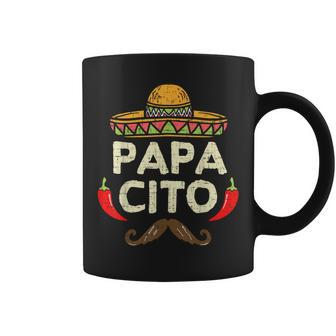 Papacito Cinco De Mayo Dad Fiesta Mexican Father's Day Coffee Mug | Mazezy CA