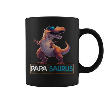 Papasaurus Dinosaurier Geburtstag Papa Saurus T-Rexatertag Tassen - Geschenkecke