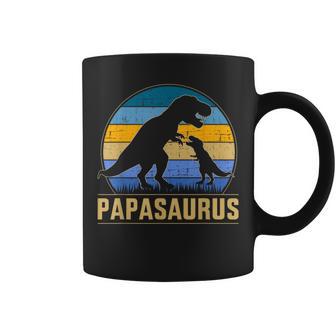 Papasaurus Für Papa Zumatertag Weihnachten Geburtstag Tassen - Geschenkecke