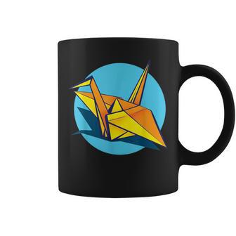 Paper Crane Orizuru T Coffee Mug - Monsterry CA