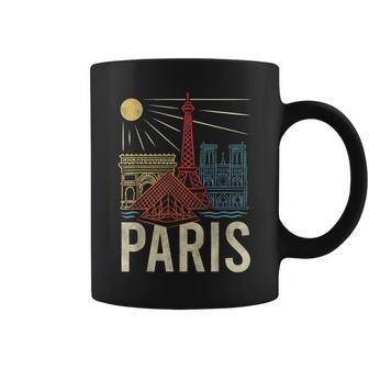 Paris Vacation France Holiday Eiffel Tower Love Paris Coffee Mug - Seseable