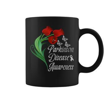 Parkinson Disease Awareness Tulip April Month Coffee Mug - Monsterry AU