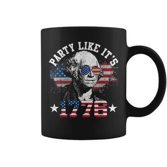 Party Like It Is 1776 4Th Of July George Washington Coffee Mug - Monsterry UK