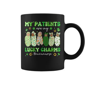 My Patients Are My Lucky Nicu Nurse Charm St Patrick's Day Coffee Mug - Monsterry AU