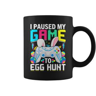 I Paused My Game To Egg Hunt Video Game Happy Easter Boys Coffee Mug - Monsterry UK