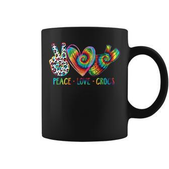 Peace Love Crocs Coffee Mug | Crazezy AU