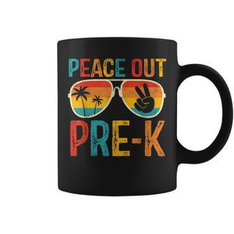 Peace Out Pre-K Graduation Last Day Of Pre K Coffee Mug - Monsterry UK
