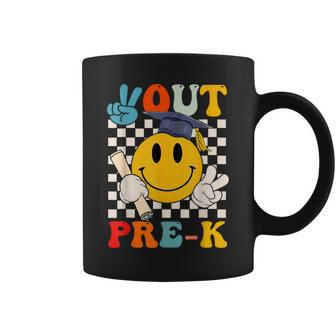 Peace Out Pre-K Student Graduation Pre-K Last Day Of School Coffee Mug - Monsterry UK