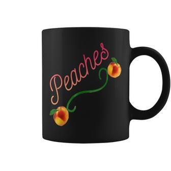 Peaches T Coffee Mug - Monsterry