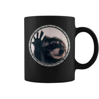 Pedro Raccoon Dancing Meme Coffee Mug - Monsterry