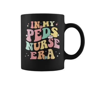 In My Peds Nurse Era Retro Nurse Appreciation Pediatrician Coffee Mug - Monsterry