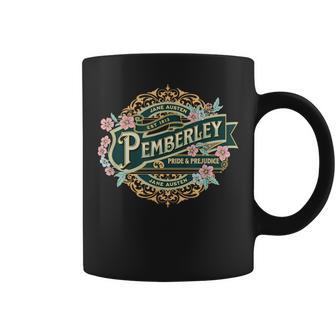 Pemberley Pride And Prejudice Jane Austen Coffee Mug - Thegiftio UK