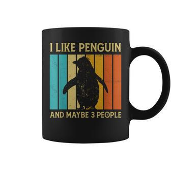 I Like Penguins And Maybe 3 People Penguin Lovers Coffee Mug | Mazezy