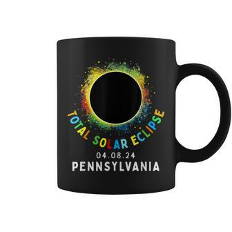 Pennsylvania Total Solar Eclipse Totality April 8 2024 Coffee Mug | Mazezy AU