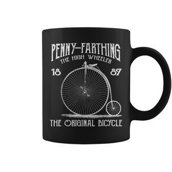 Penny Farthing Bike Retro Vintage Bicycle Cycling Coffee Mug - Monsterry AU