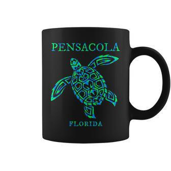 Pensacola Florida Sea Turtle Vacation Souvenir Boys Girls Coffee Mug - Monsterry DE