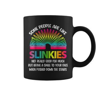 Some People Are Like Slinkies Sarcastic Or Cool Person Coffee Mug | Mazezy DE