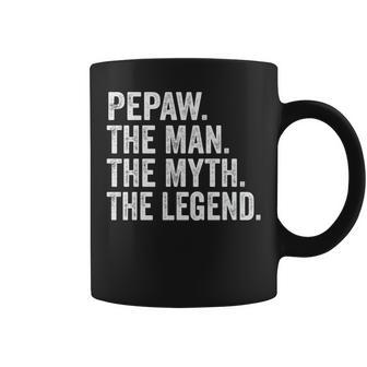 Pepaw Der Mann Der Mythos Die Legende Opa-Vatertag Tassen - Seseable