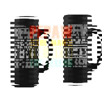 Pepaw The Legend Retro Grandpa Dad Father's Day Coffee Mug | Mazezy