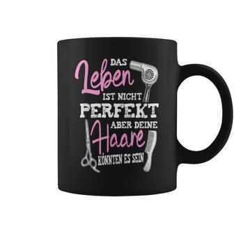 Perfektes Haar Tassen - Motiv Das Leben Ist Nicht Perfekt, Germany - Seseable