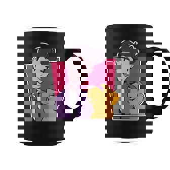 Perro Y Niño Mascota Hombre Dibujos Animados Sudadera Taza de café - Regaloses