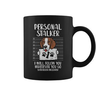 Personal Stalker Beagle Animal Pet Hound Hunt Dog Lover Coffee Mug | Mazezy