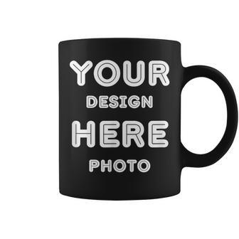 And Personalized Add Your Image Text Photo Coffee Mug - Seseable