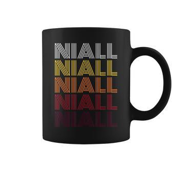 Personalized Name Niall Vintage Niall Retro Coffee Mug - Monsterry