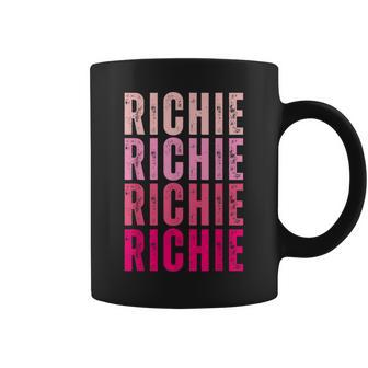 Personalized Name Richie I Love Richie Vintage Coffee Mug - Monsterry CA