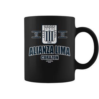 Peru Alianza Lima Coat Of Arms Soccer Coffee Mug - Monsterry CA