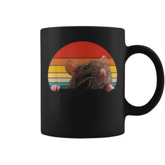 Pet Rat Retro Vintage Sunset Coffee Mug - Thegiftio UK