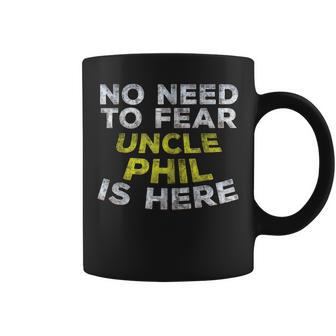 Phil Uncle Family Graphic Name Text Coffee Mug - Seseable