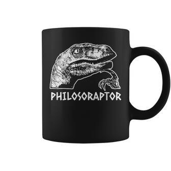 Philosoraptor Meme Philosophy Dinosaur Tassen - Seseable