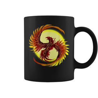 Phoenix Legendary Fire Bird Mythical Animal Phoenix Coffee Mug - Monsterry UK