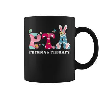Physical Therapy Happy Easter Pt Therapist Bunny Eggs Coffee Mug | Mazezy