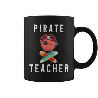 Pi Rate Pirate Teacher For Teachers & Women Coffee Mug - Monsterry DE
