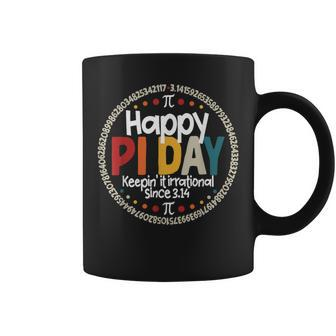 Pi For Teacher Vintage 314 Pi Digits Happy Pi Day Coffee Mug | Mazezy