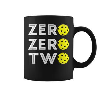 Pickleball Quotes Zero Zero Two Coffee Mug - Monsterry DE