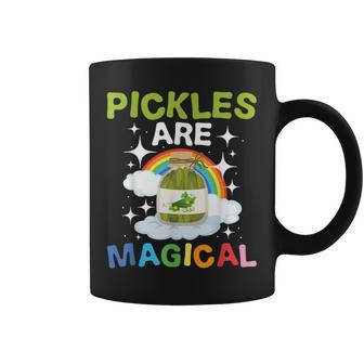 Pickles Are Magical Pickle Vegetarian Vegetable Farming Coffee Mug - Monsterry AU