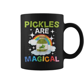 Pickles Are Magical Pickle Vegetarian Vegetable Farming Coffee Mug - Monsterry