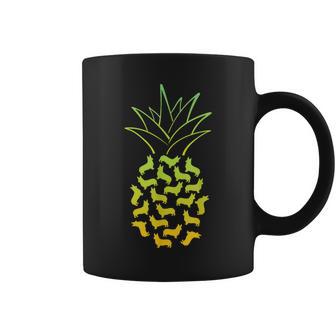 Pineapple Corgi Summer Coffee Mug - Monsterry