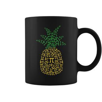 Pineapple Math Pi Day Mathematics Teacher Geek Nerd Coffee Mug - Monsterry UK