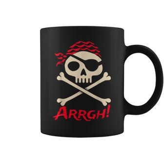 Pirate Argh Boys And Girls Arrgh Pirate Coffee Mug - Seseable