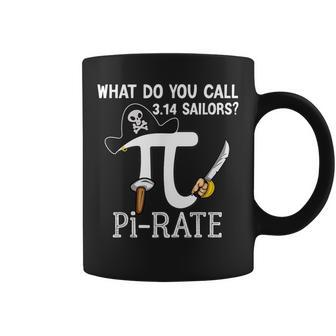 Pirate Pi Math Pi Day Math Science Coffee Mug - Monsterry AU