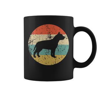 Pit Bull Retro Style Dog Coffee Mug | Mazezy