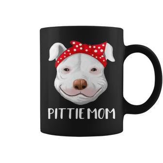 Pitbull Dog Lovers Pittie Mom Pit Bull Coffee Mug | Mazezy