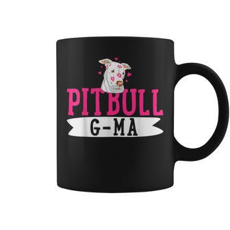 Pitbull G-Ma Pit Bull Terrier Dog Pibble Owner Mother's Day Coffee Mug - Monsterry DE