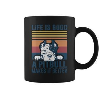 Pitbull For Women Men Girls Dog Dad Dog Mom Pitbull Coffee Mug | Mazezy