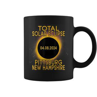 Pittsburg New Hampshire Total Solar Eclipse 2024 Coffee Mug | Mazezy CA